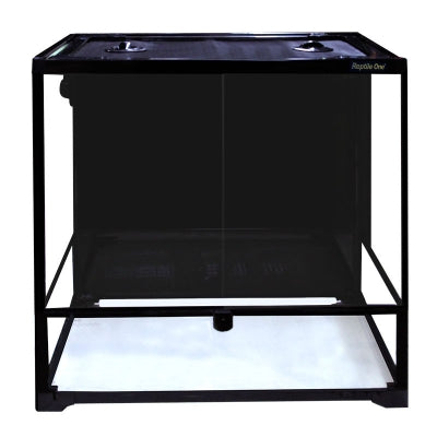 REPTILE ONE RTF GLASS TERRARIUMS HINGE DOOR BLACK ASST