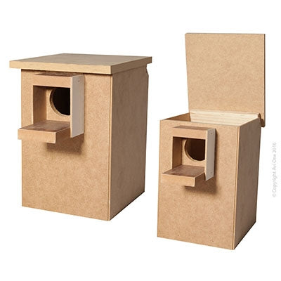AVIONE WOODEN LOVEBIRD NEST BOX