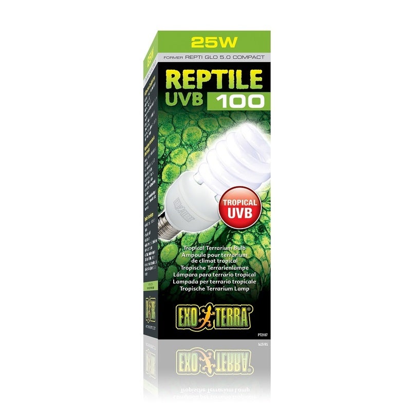 EXO TERRA REPTILE UVB 100 5.0 25W