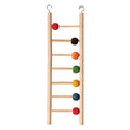 AVIONE WOODEN BIRD LADDER WITH BEADS 7 STEPS