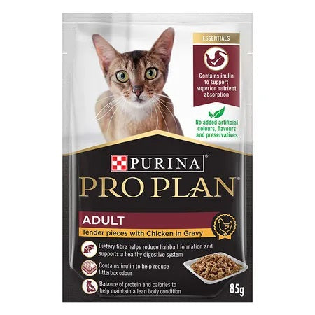 PRO PLAN CAT CHICKEN IN GRAVY 85G