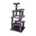 KAZOO SCRATCHER 5 LEVEL PLAYGROUND GREY