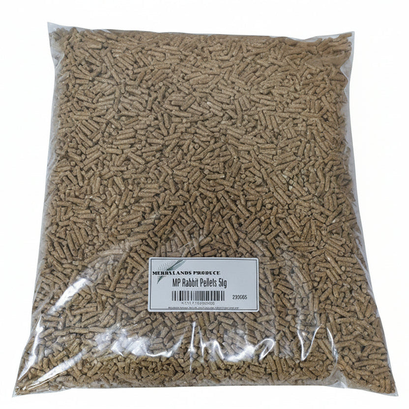 MERRYLANDS PRODUCE RABBIT & GUINEA PIG PELLETS 5KG
