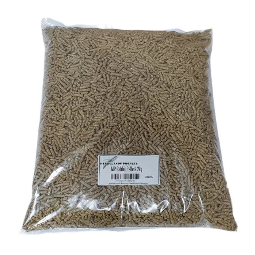 MERRYLANDS PRODUCE RABBIT & GUINEA PIG PELLETS 2KG