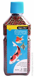 AQUA ONE ECONOMY FLOATING PELLETS LARGE 3MM 580G