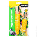 PET ONE SMALL ANIMAL VEGGIE ROPE CHEW CORN MEDIUM