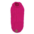 KAZOO DOG WAVE KNITTED JUMPER RASPBERRY PINK
