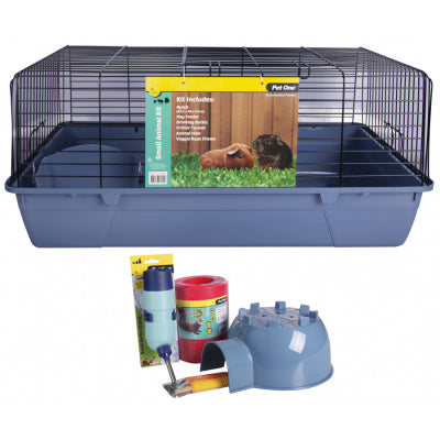 PETONE SMALL ANIMAL CAGE & STARTER KIT 80CM