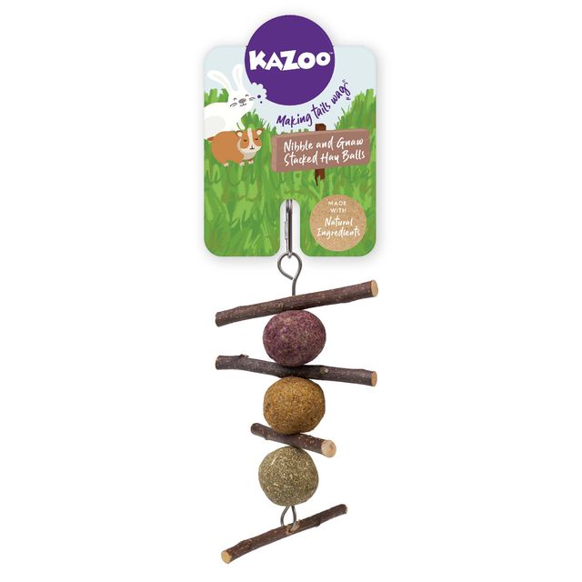 KAZOO STACKED PLAY BALLS SMALL ANIMAL TOY