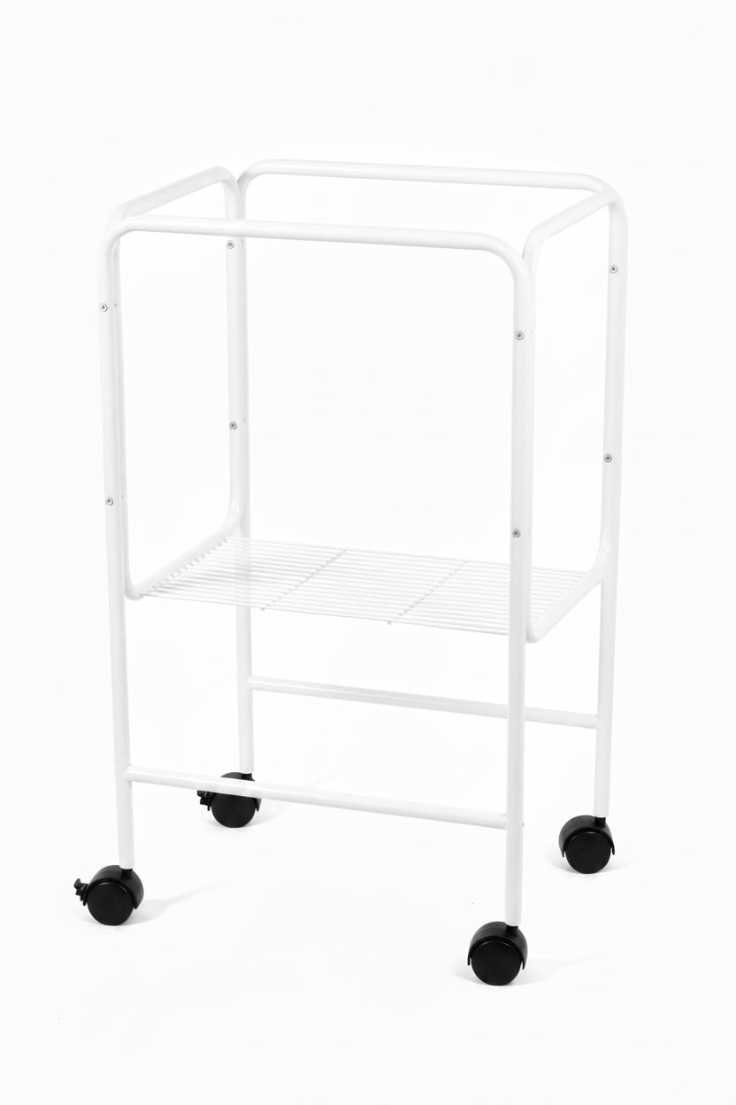 BIRD CAGE STAND 4614 WHITE