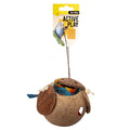 AVIONE BIRD TOY COCONUT WITH FORAGING MAIZE 27CM