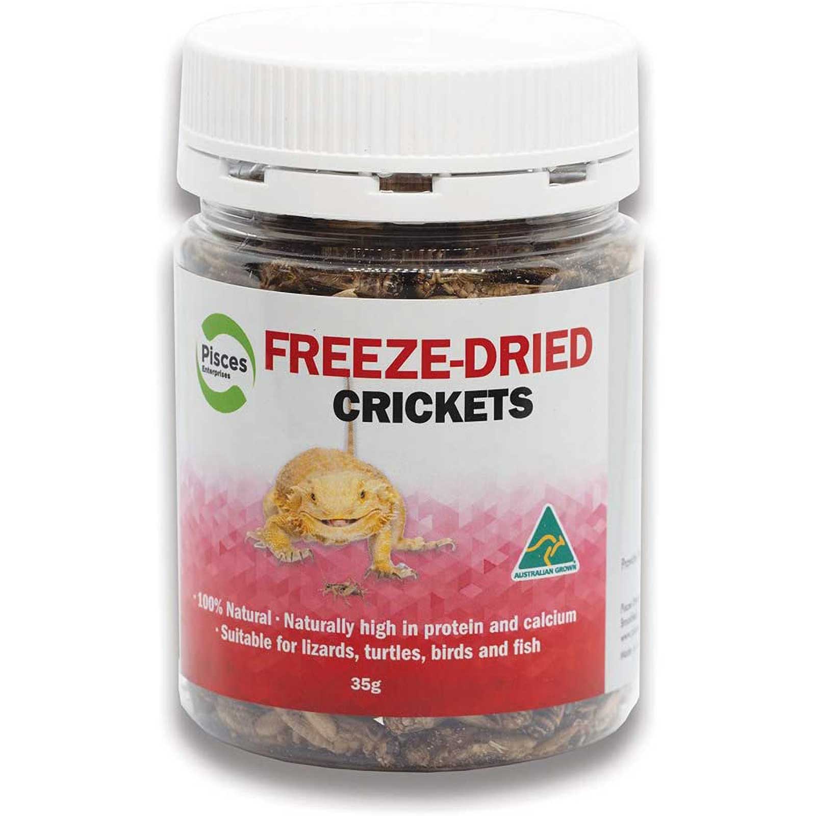 PISCES FREEZE DIRED CRICKETS 35G