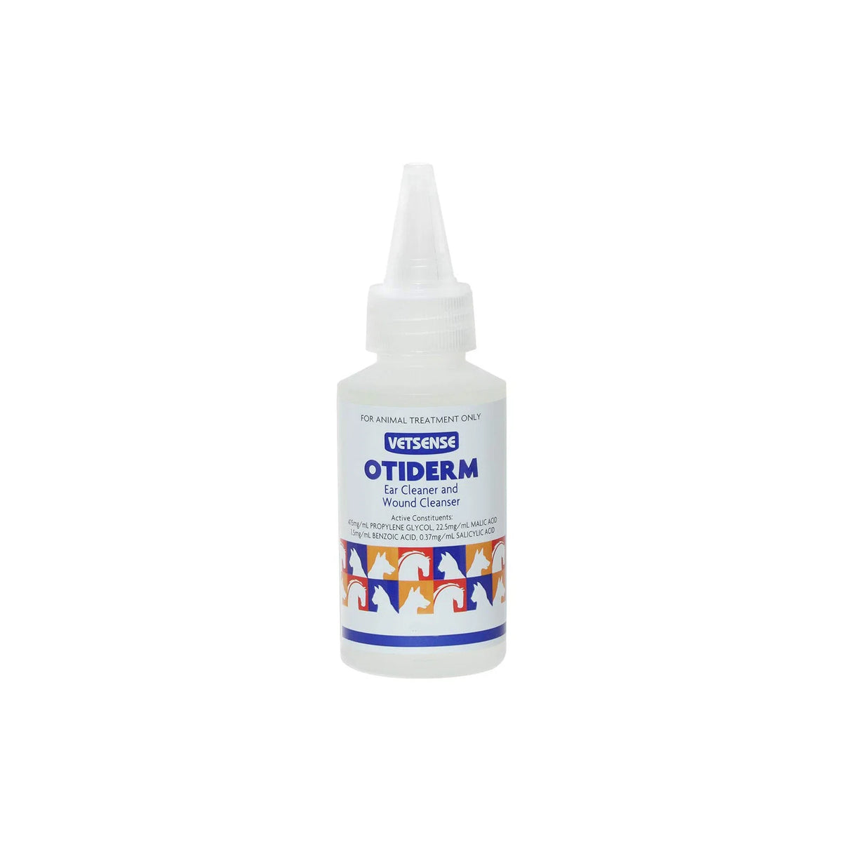 VETSENSE OTIDERM EAR & WOUND CLEANSER 125ML