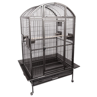 AVIONE LARGE PARROT CAGE ARCH TOP 362SB BLACK