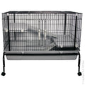 PETONE SMALL ANIMAL CAGE WITH STAND & RAMPS
