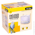 AVIONE ENCLOSED BIRD FEEDER WITH PERCH