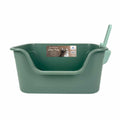CATTITUDE SANCTUARY CAT LITTER TRAY MEDIUM GREEN
