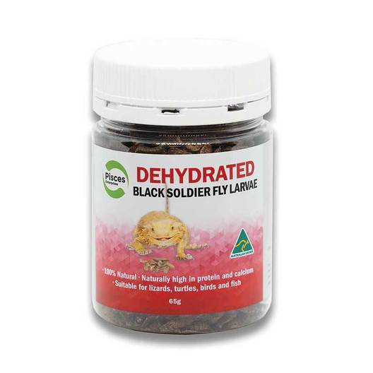 PISCES DEHYDRATED BLACK SOLDIER FLY LARVE 65G