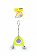 AVIONE BIRD TOY ACRYLIC MIRROR WITH BELLS