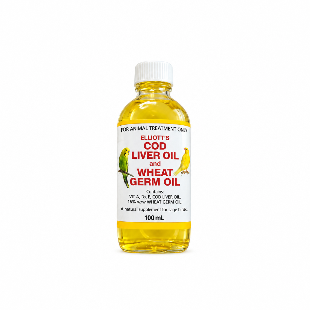 ELLIOTS COD LIVER OIL & WHEAT GERM OIL 100ML