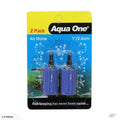 AQUA ONE AIR STONE 1 INCH 2.5CM 2 PACK