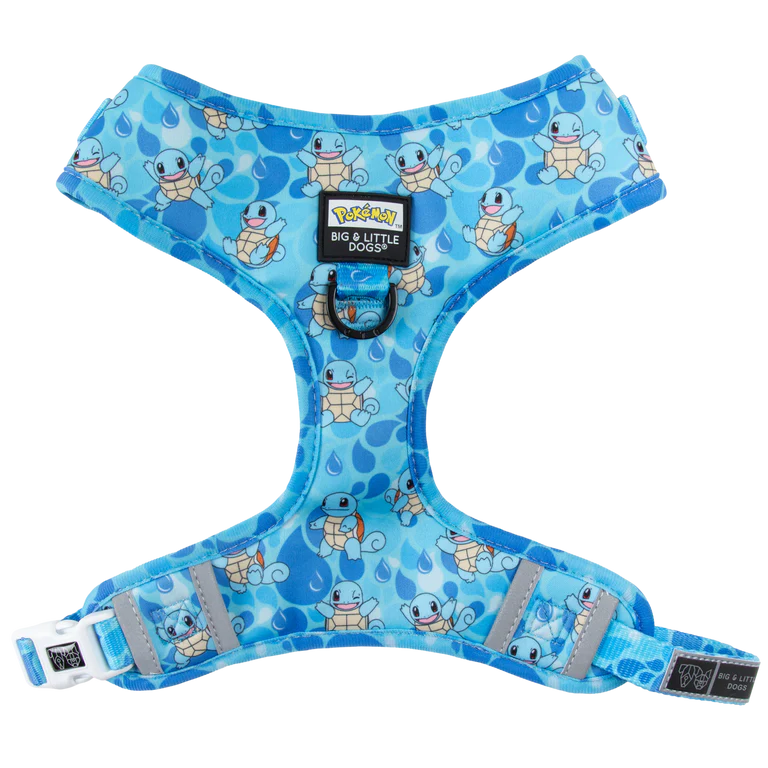 POKEMON SQUIRTLE ADJUSTABLE DOG HARNESS