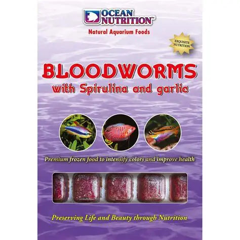 OCEAN NUTRITION BLOODWORMS WITH SPIRULINA & GARLIC