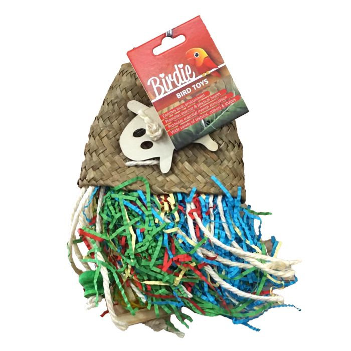 BIRDIE BIRD TOY SHREDDER BAG LARGE