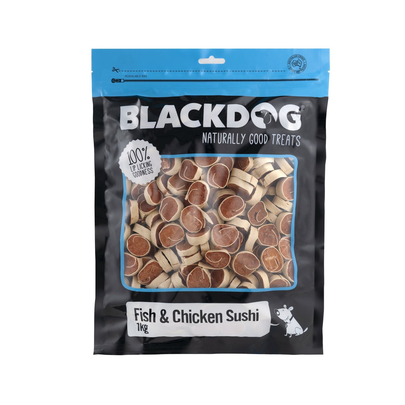 BLACKDOG FISH AND CHICKEN SUSHI 1KG