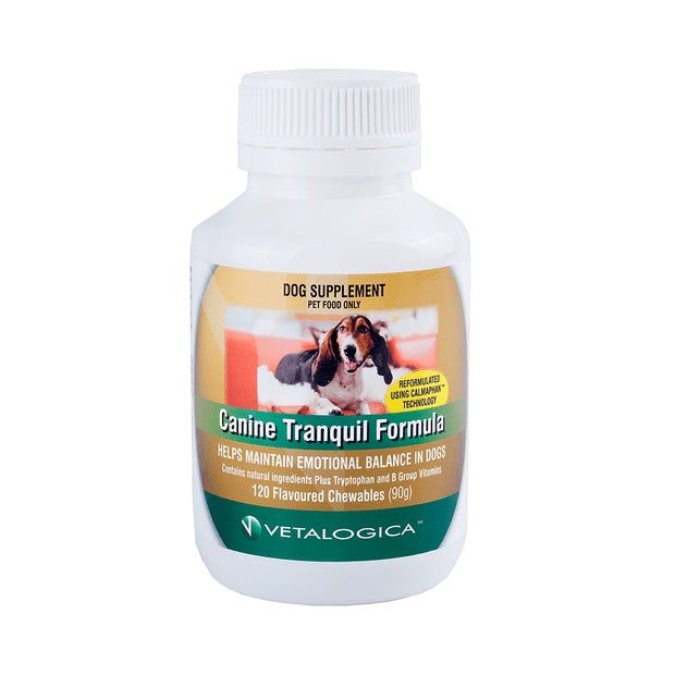 VETALOGICA CANINE TRANQUIL FORMULA 120 PACK
