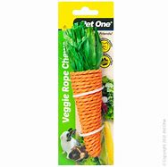 VEGGIE ROPE CARROT CHEW LARGE 17CM