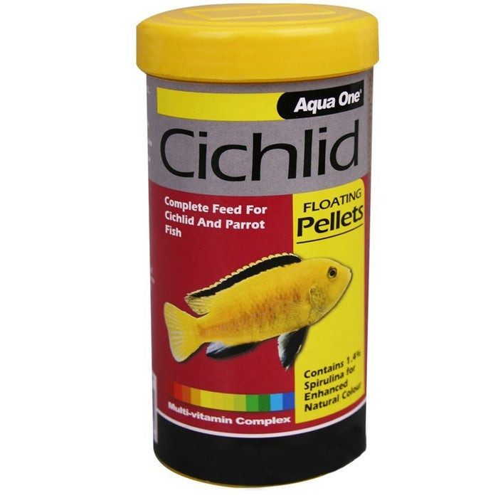 AQUA ONE CICHLID FLOATING PELLETS 210G