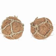 NATURE ISLAND CHEW N PLAY COCO FIBRE BALL 2 PACK