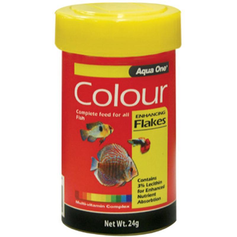 AQUA ONE COLOUR ENHANCING FLAKES 24G