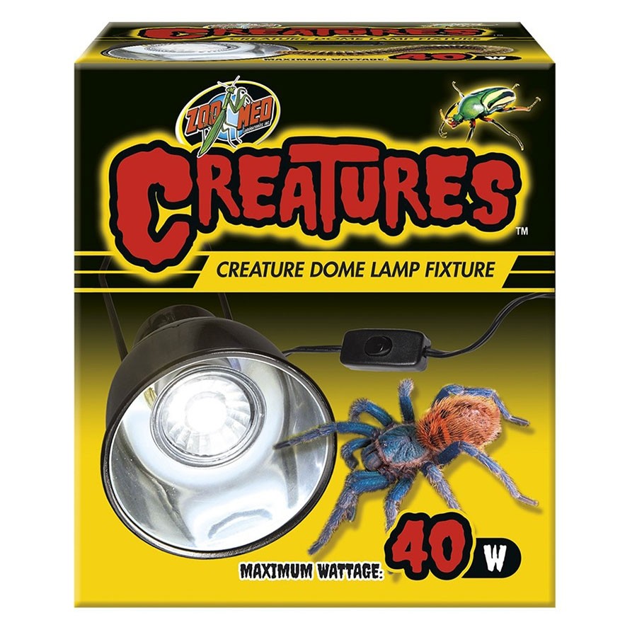 ZOO MED CREATURES DOME LAMP FIXTURE 40W
