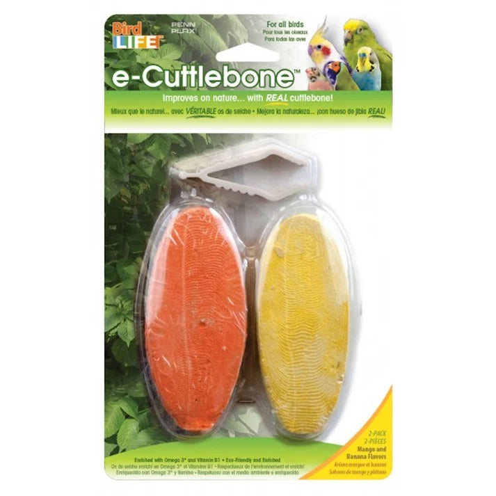 E-CUTTLEBONE MANGO & BANANA FLAVOUR 2PACK