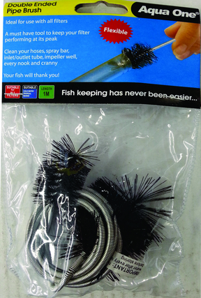 AQUA ONE DOUBLE ENDED PIPE BRUSH