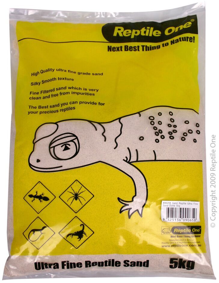 REPTILE ONE ULTRA FINE REPTILE SAND DUNE 5KG