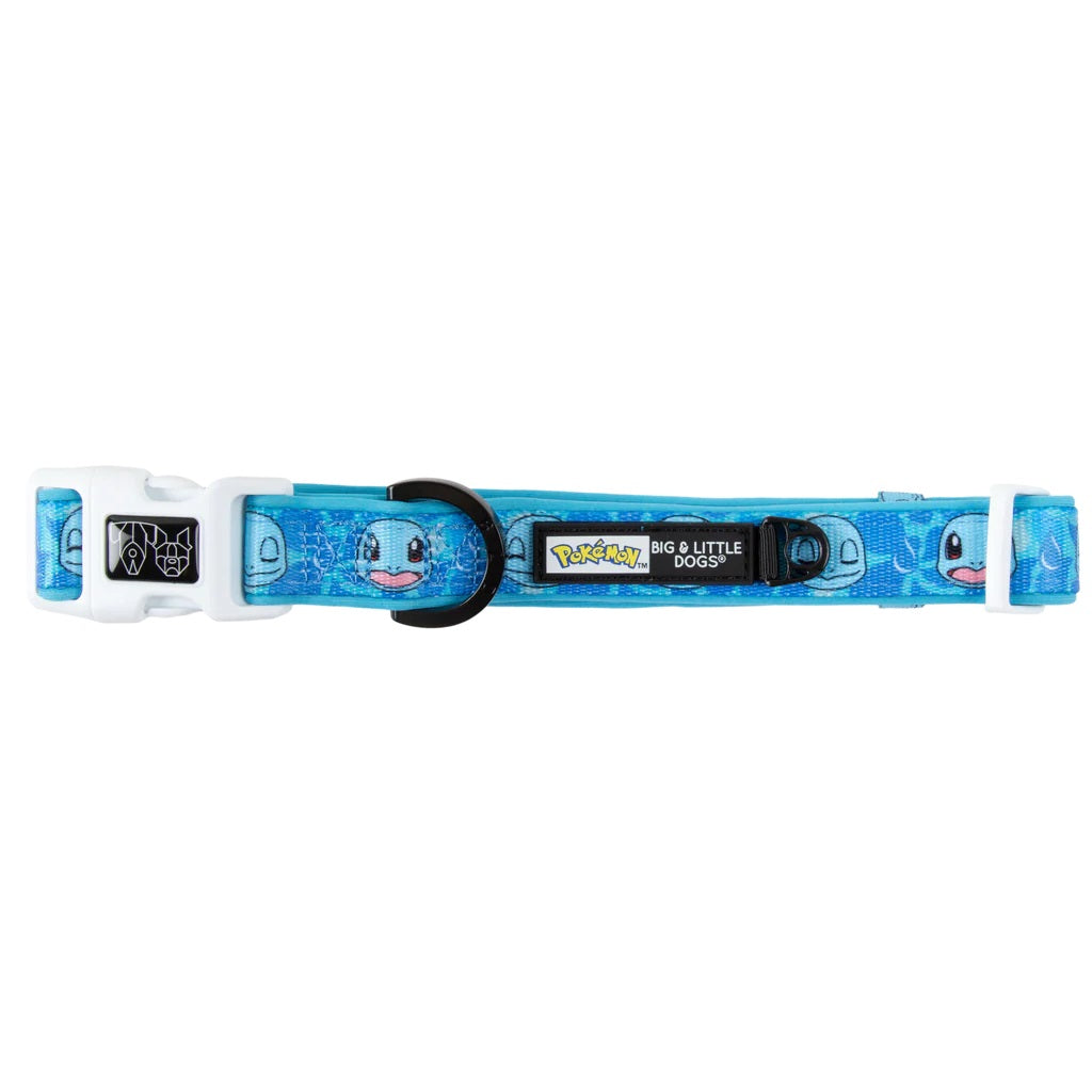 POKEMON SQUIRTLE DOG COLLAR LARGE