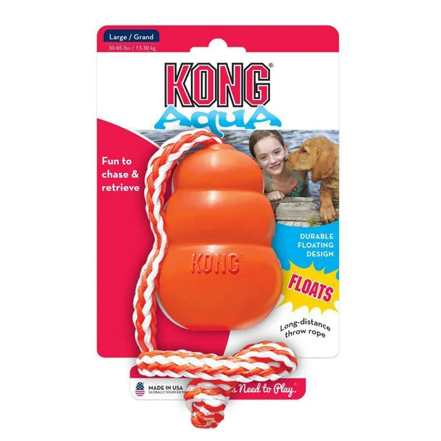 KONG DOG AQUA LARGE FLOATING TOY