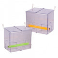 AVI ONE ENCLOSED BIRD FEEDER WITH PERCH