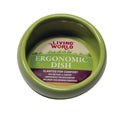 ERGONOMIC DISH GREEN LARGE
