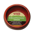 ERGONOMIC DISH BROWN SMALL 120ML