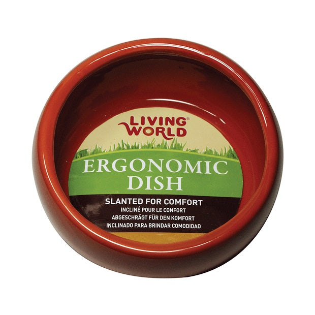 ERGONOMIC DISH BROWN SMALL 120ML