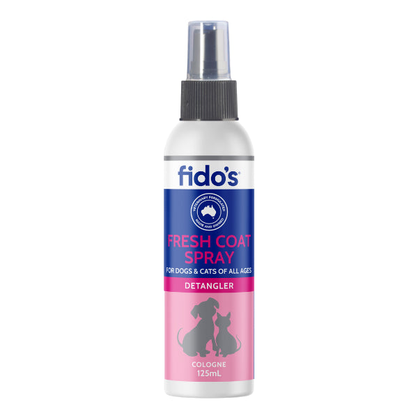FIDOS FRESH COAT DETANGLER PET SPRAY 125ML