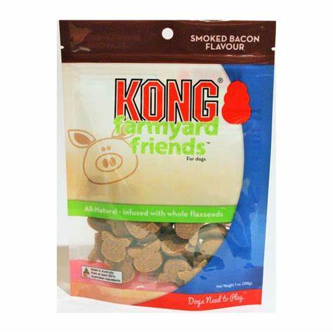KONG FARMYARD FRIENDS SMOKED BACON 200G