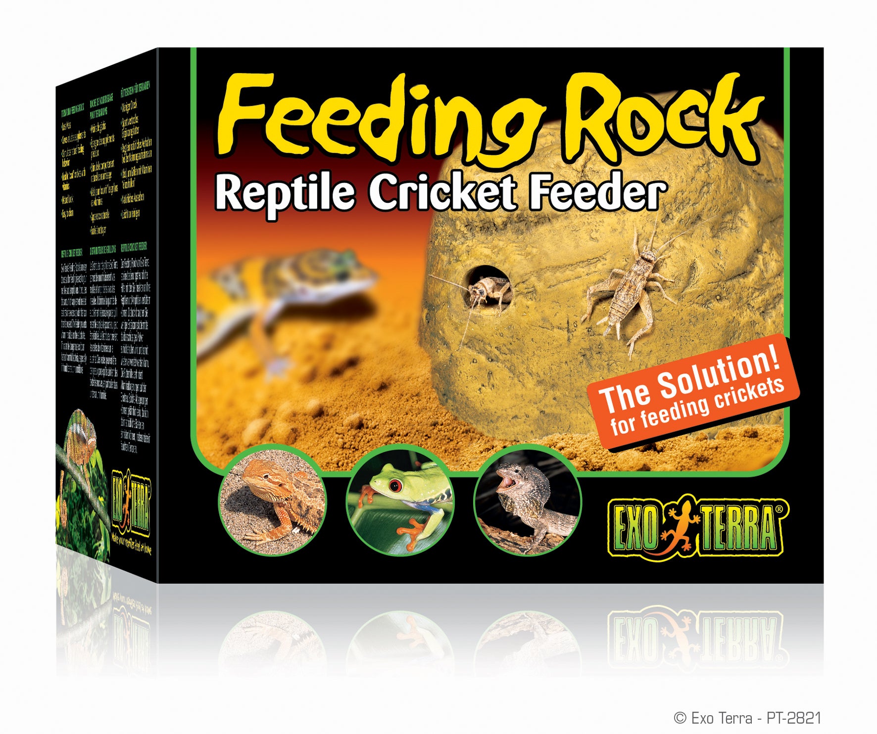 EXO TERRA FEEDING ROCK REPTILE CRICKET FEEDER