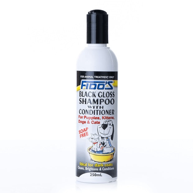 FIDOS BLACK GLOSS SHAMPOO 250ML