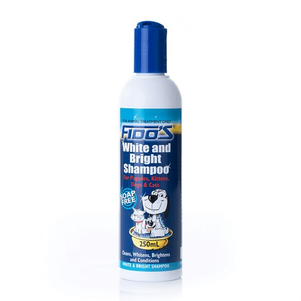 FIDOS WHITE AND BRIGHT SHAMPOO 250ML