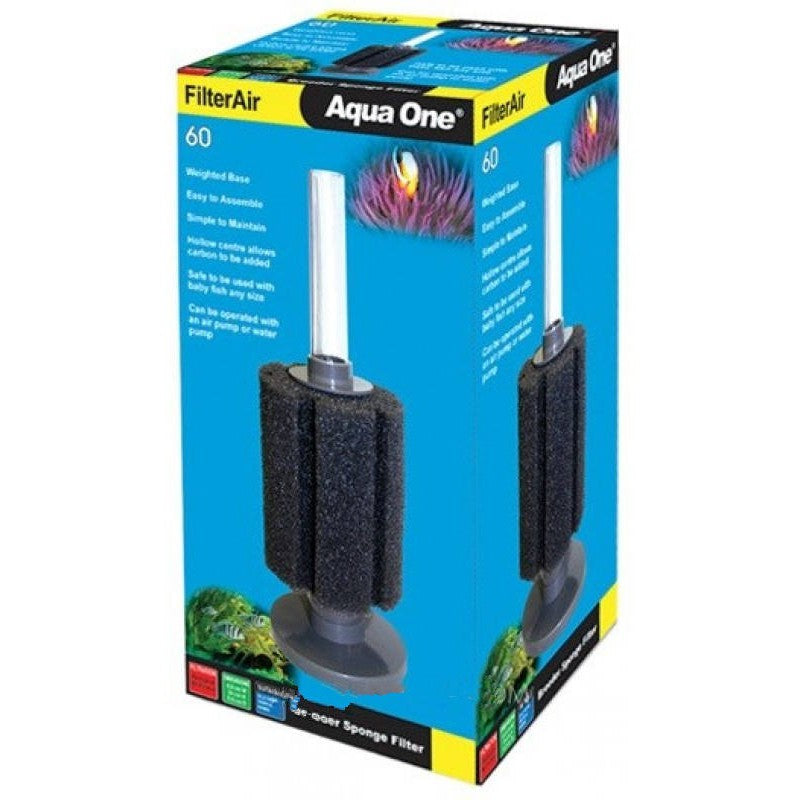 AQUA ONE FILTER AIR 60 BREEDER SPONGE FILTER
